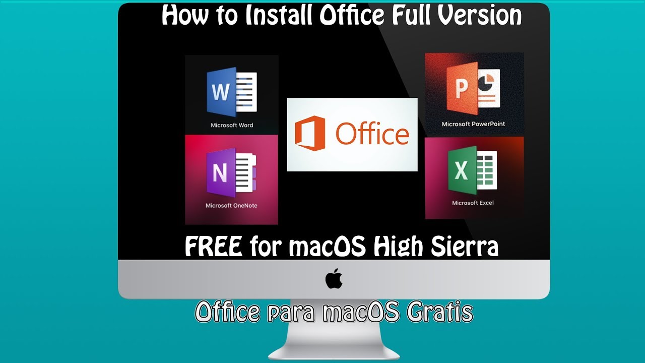 office 365 for os x 10.13